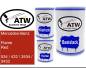 Preview: Mercedes-Benz, Flame Red, 534 / 432 / 3534 / 3432: 500ml Lackdose + 500ml Klarlack + 250ml Härter - Set, von ATW Autoteile West.